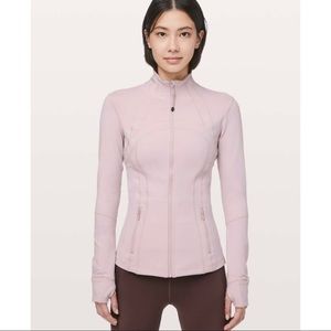 NWT Lululemon Define Jacket Porcelain Pink size 10